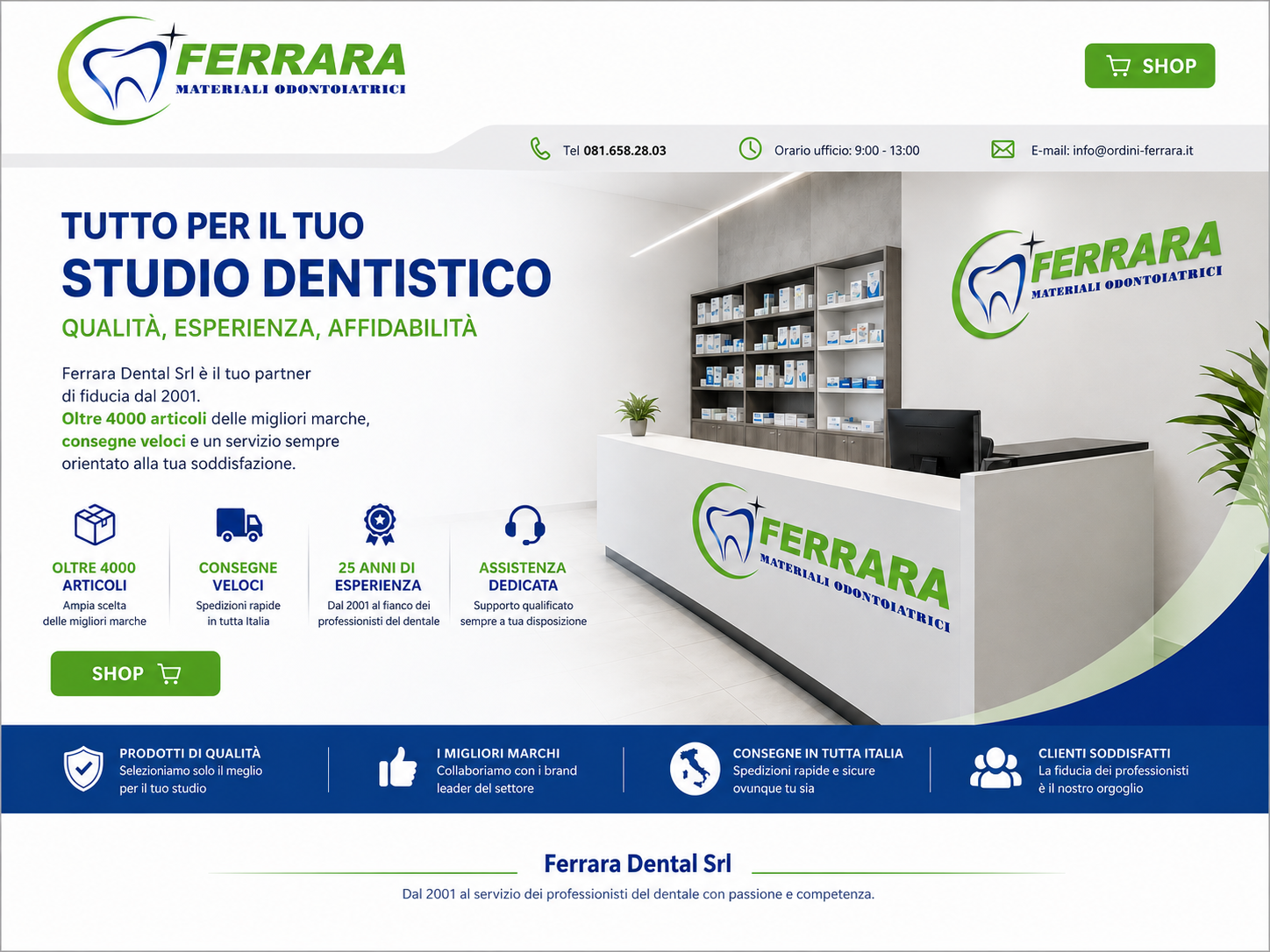 Ferrara Dental - Entra nello shop